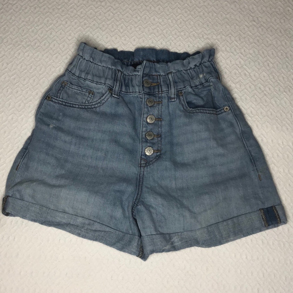 Express High Waisted Women Jean Shorts Sz XS